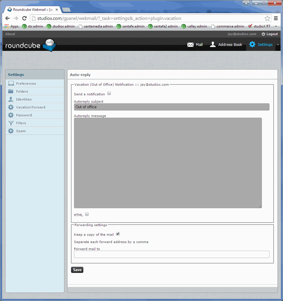 Select "Send a notification" check box.